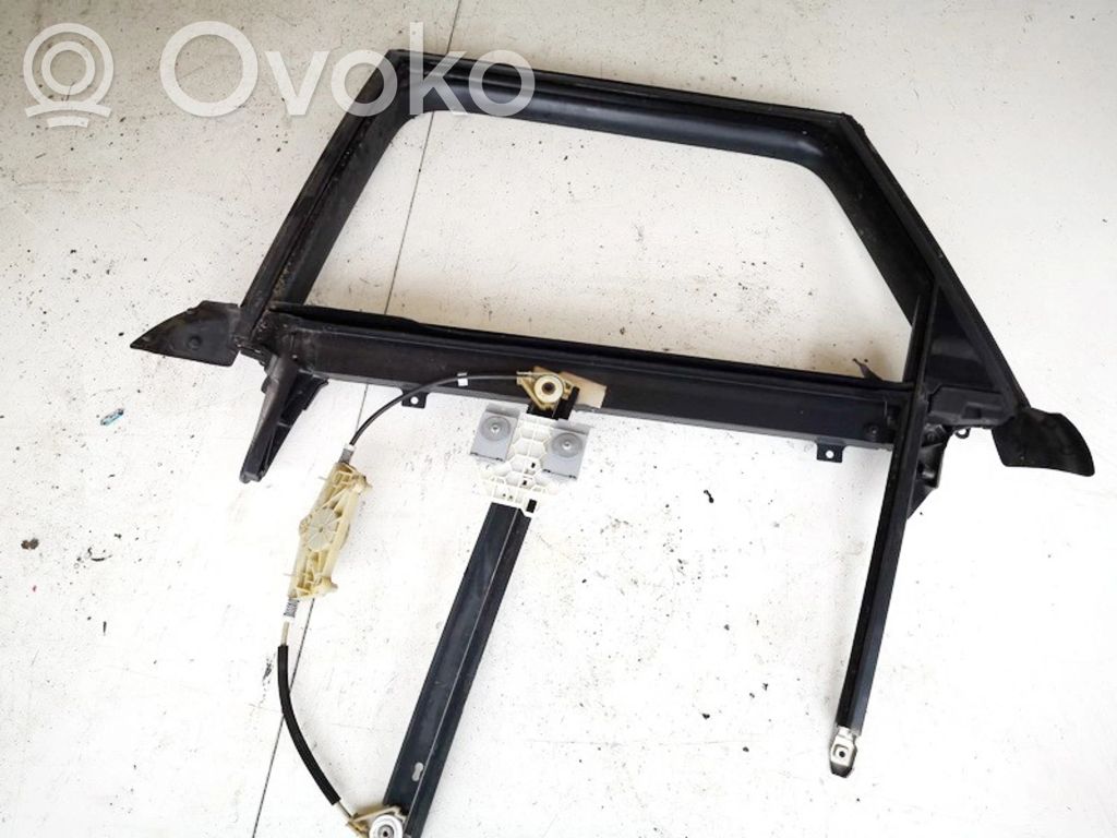 Audi A6 S6 C6 4F Cornice del finestrino/vetro della portiera posteriore 