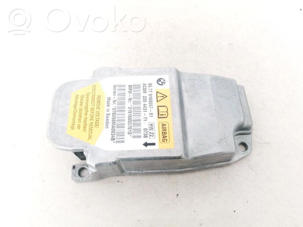Module de contrôle airbag   916055701,6577916055701,0734,31916055701S,6577916055701,916055701,ACSM220443111