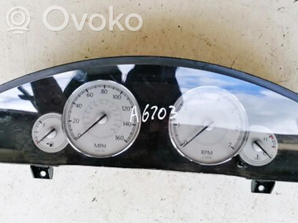 Tachimetro (quadro strumenti)   04836990AA,04836990AA
