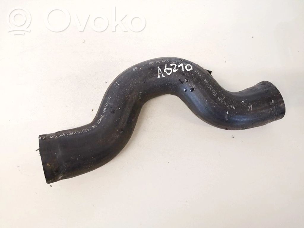Opel Astra G Manguera/tubo del intercooler 