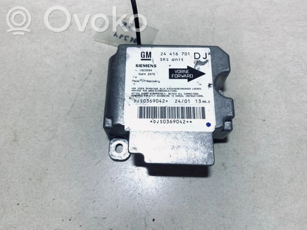 Module de contrôle airbag   24416701,5WK42975,1923594,24416701,5WK42975