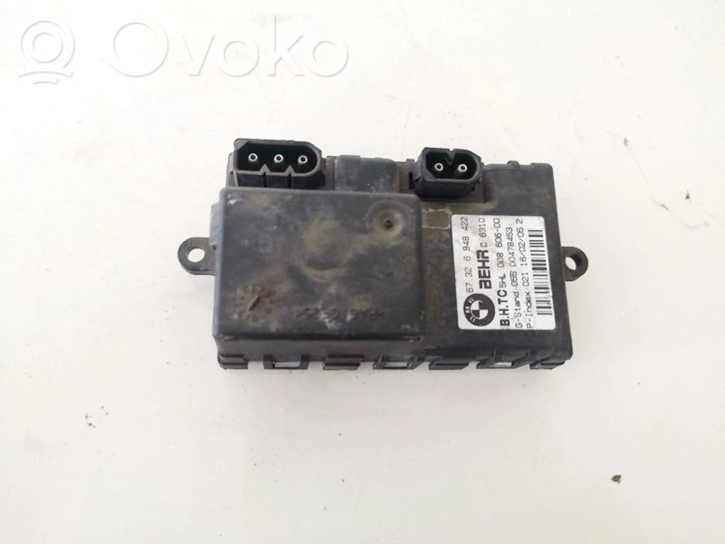 BMW 5 E60 E61 Résistance moteur de ventilateur de chauffage
