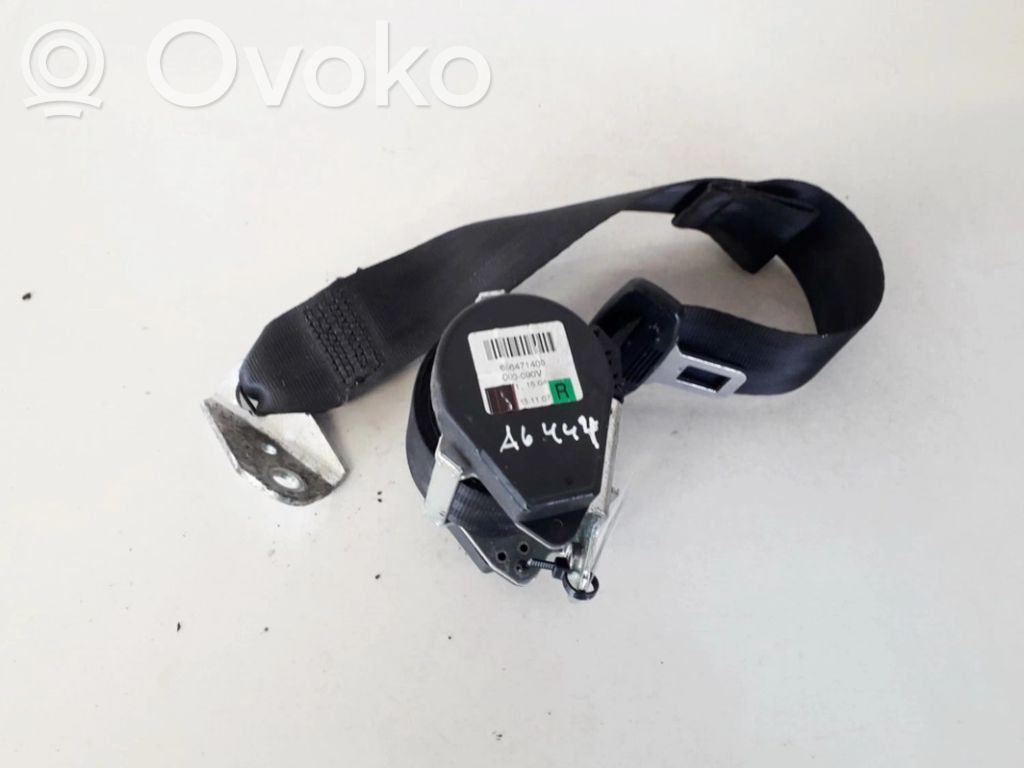 Volkswagen Golf V Ceinture de sécurité arrière
