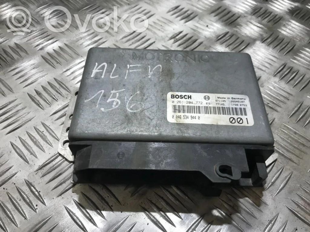 Engine control unit/module   0261204772,00465349440,00465349440,0261204772,26SA5107