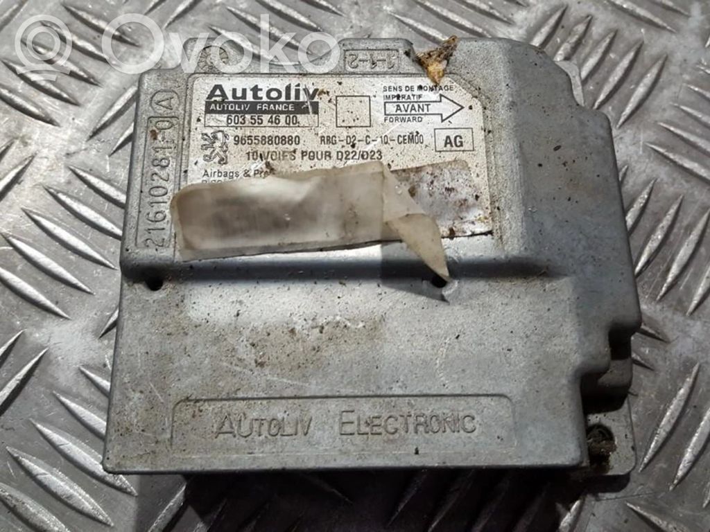 Peugeot 407 Unitate/modul de comandă airbaguri 