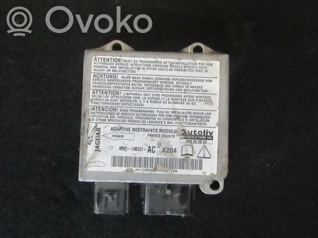 Airbag control unit/module   4R8314B321AC,4R8314B321AC,4R8314B321AC,4R8314B321AC,604420800