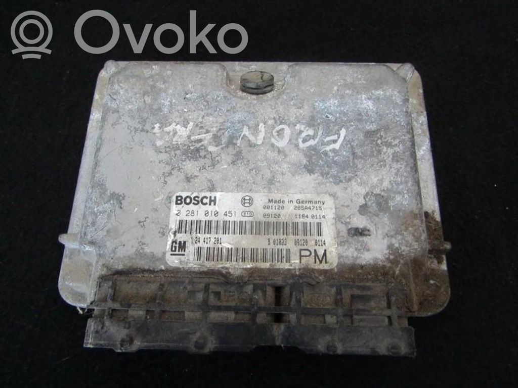 Opel Frontera B Engine control unit/module 