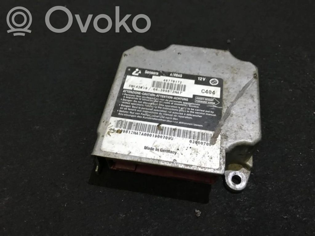 Fiat Marea Airbag control unit/module 