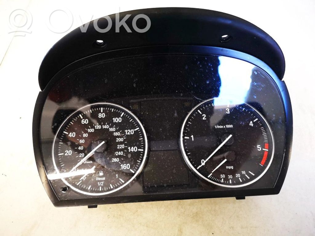 BMW 3 E90 E91 Nopeusmittari (mittaristo) 