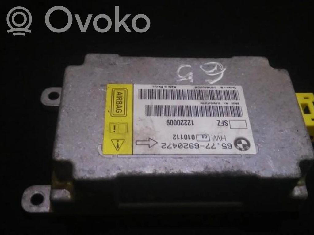 Centralina/modulo airbag   65776920472,12220009,12220009,65776920472