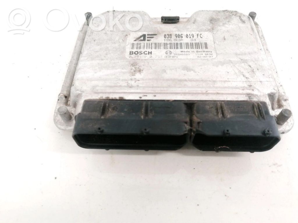 Sterownik / Moduł ECU   038906019FC,028100751,028100751,038906019FC