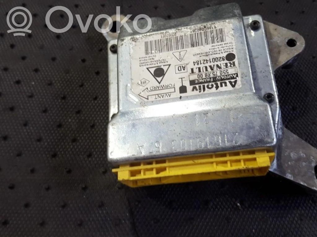 Centralina/modulo airbag   550758800,8200142184,550758800,8200142184