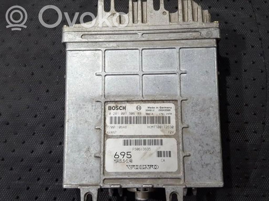 Engine control unit/module   0281001906,7700110648,0281001906,7700110648,HOM7700112630,MSA155540,P30613695