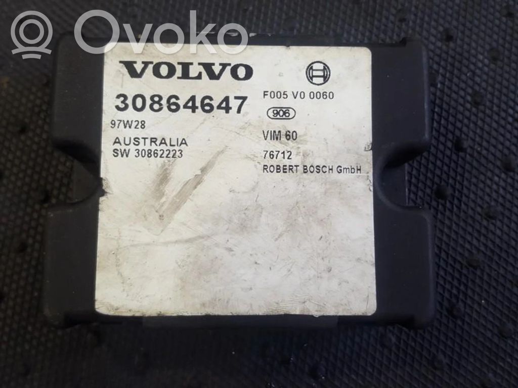 Volvo S40, V40 Moduł / Sterownik immobilizera 