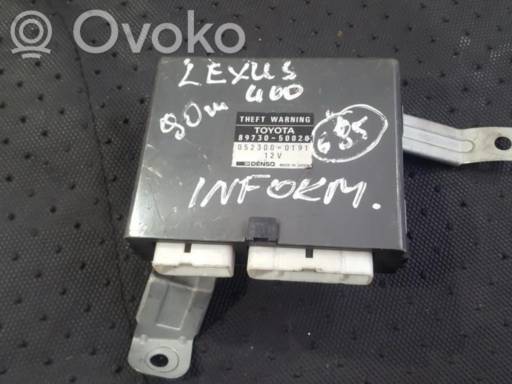 Lexus LS 460 - 600H Centralina/modulo immobilizzatore 
