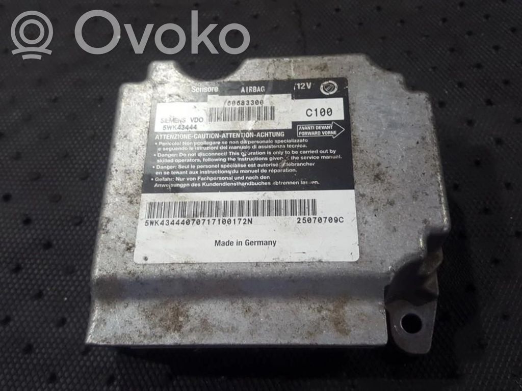 Centralina/modulo airbag   60683300,25070709C,25070709C,60683300