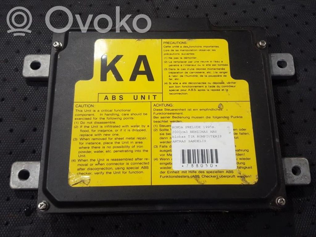 Honda Prelude ABS control unit/module 