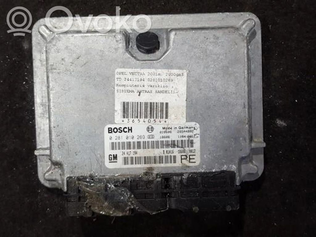 Moottorin ohjainlaite/moduuli   0281010269,24417194,0281010269,24417194