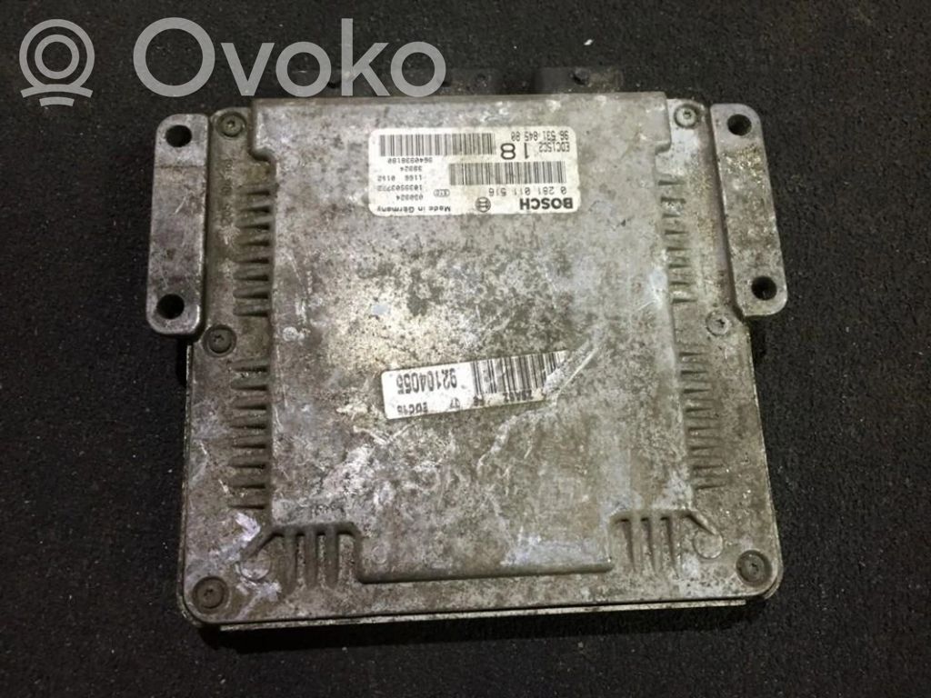 Peugeot 607 Engine control unit/module 