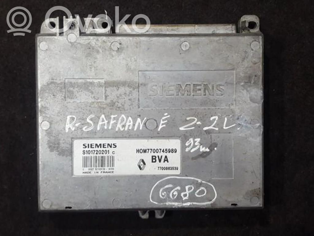 Renault Safrane Engine control unit/module 