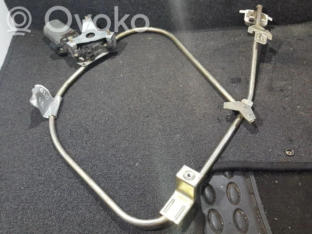Regulador con motor de la ventanilla de la puerta corredera