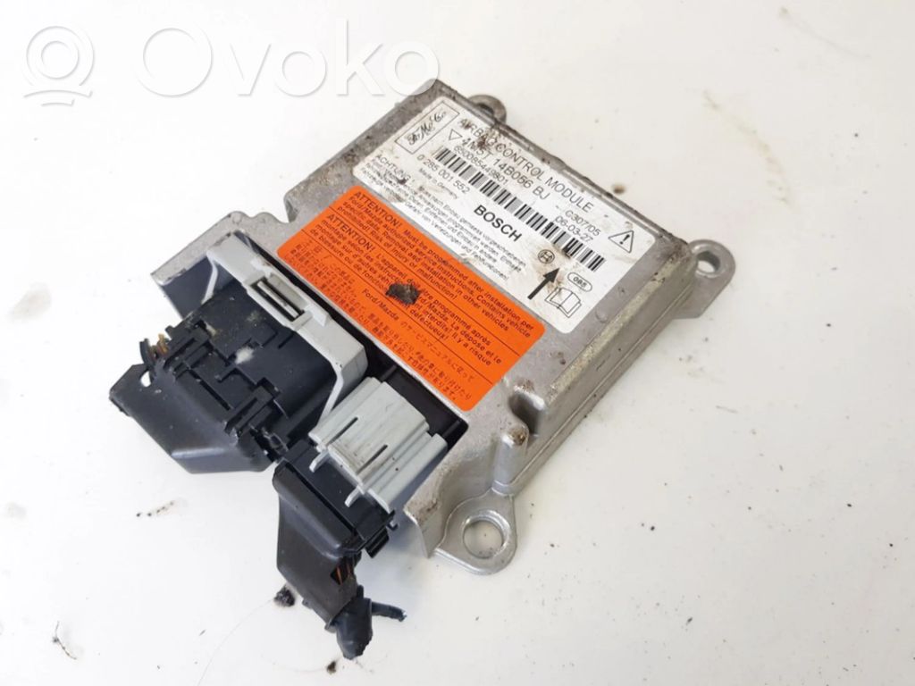 Module de contrôle airbag   4M5T14B056JB,060327,4M5T14B056JB