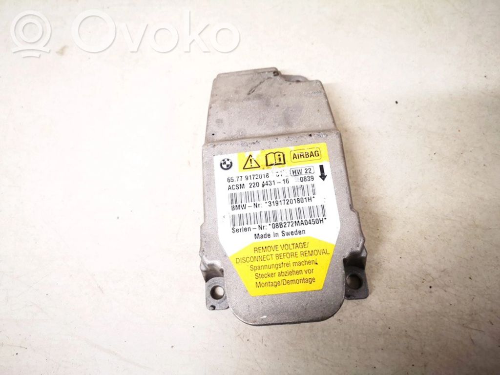 Centralina/modulo airbag   6577917201801,6577917201801,220443116,6577917201801,6577917201801