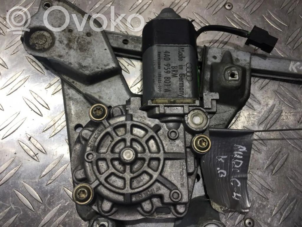 Audi 100 S4 C4 Motorino alzacristalli della portiera posteriore 