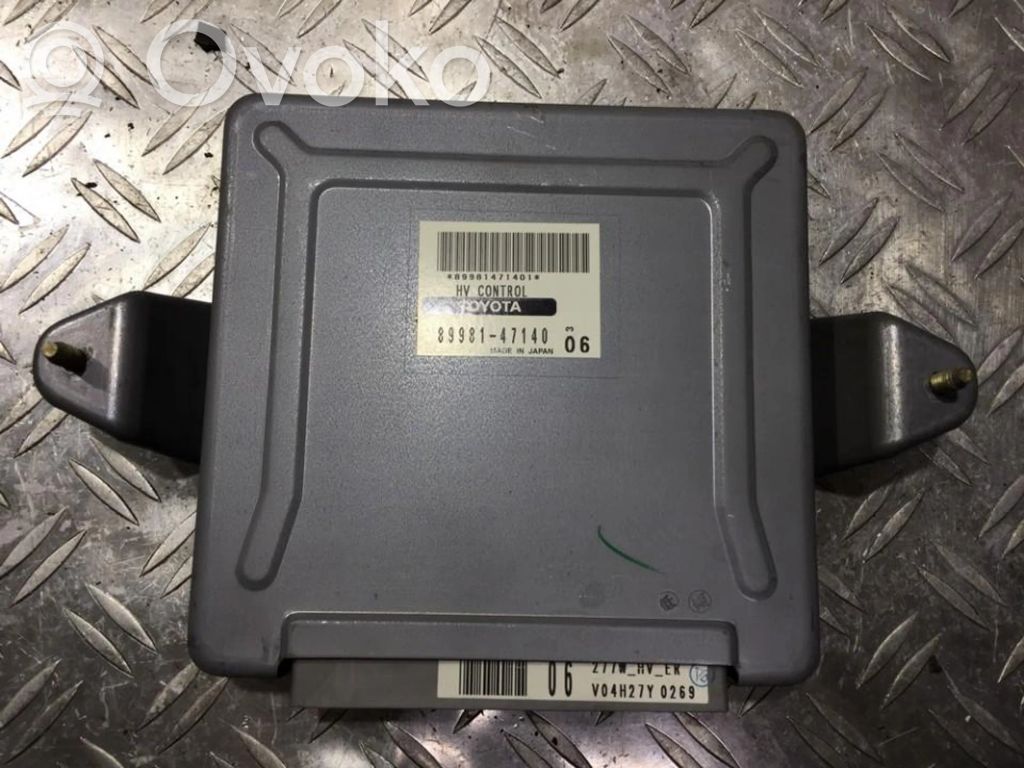 Toyota Prius (XW20) Unitate/modul de control motor 