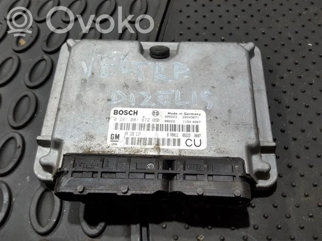 Engine control unit/module   0281001872,09136117,0281001872,09136117,28SA3871