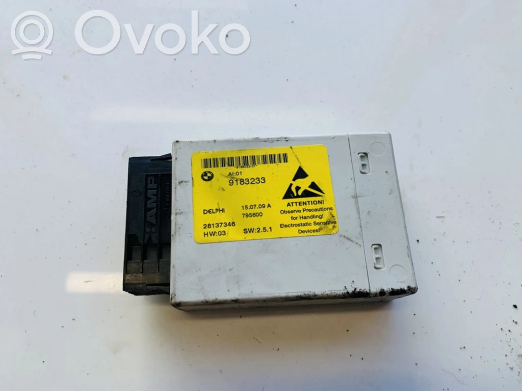 Other control units/modules   9183233,28137346,28137346,9183233