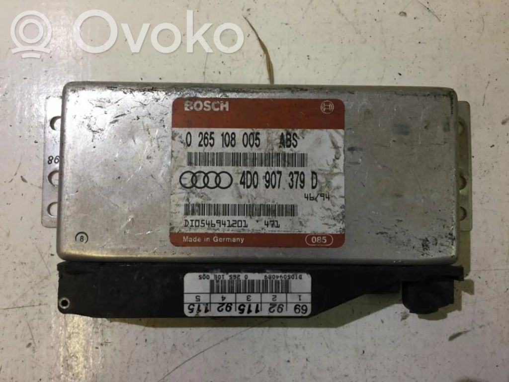 Sterownik / moduł ABS   0265108005,4D0907379D,0265108005,4D0907379D