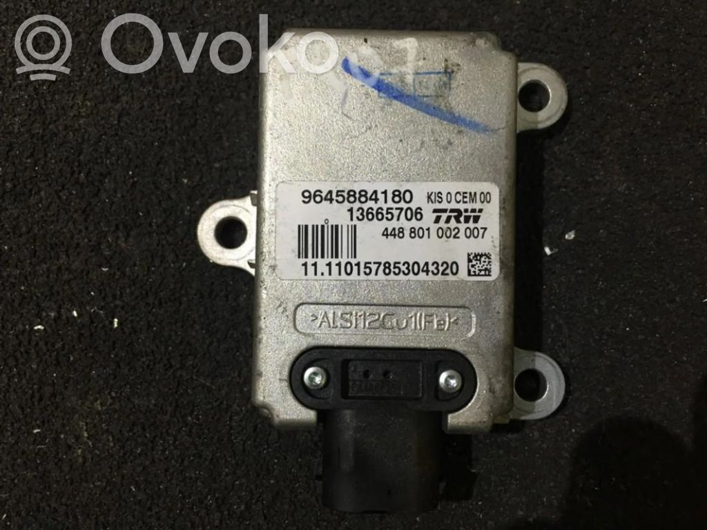 Peugeot 407 Sensore di imbardata accelerazione ESP 