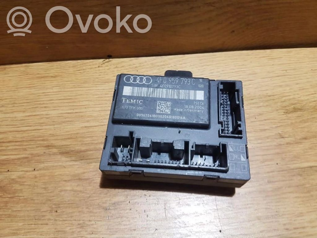 Audi A6 S6 C6 4F Autres unités de commande / modules
