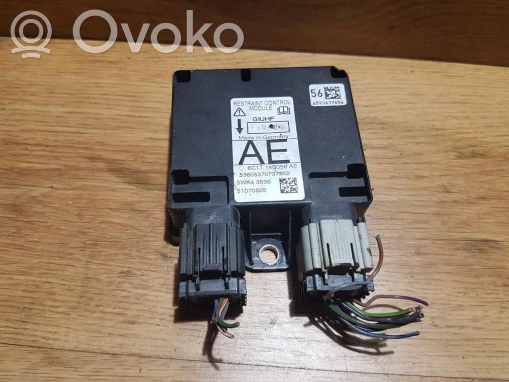 Turvatyynyn ohjainlaite/moduuli   6C1T14B056AE,5WK43536,5WK43536,6C1T14B056AE