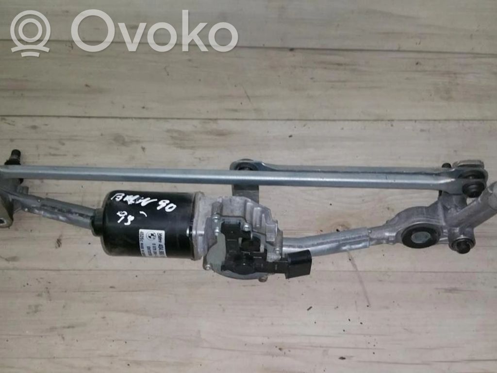 BMW 3 E90 E91 Silniczek wycieraczek szyby przedniej / czołowej 