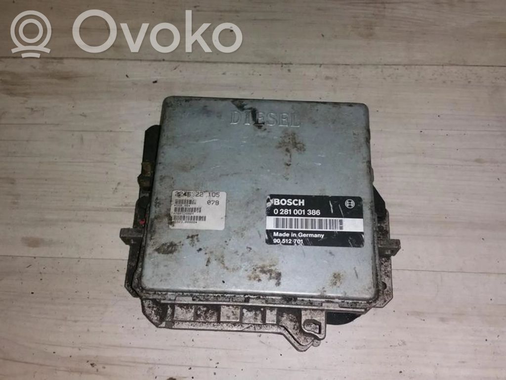 Opel Omega B1 Engine control unit/module 