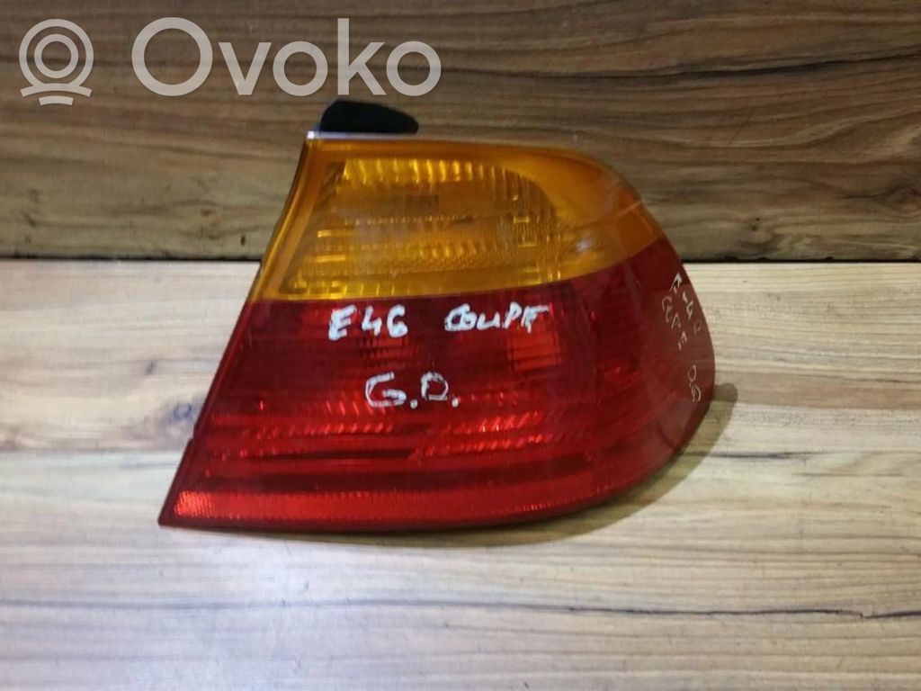 BMW 3 E46 Galinis žibintas kėbule 