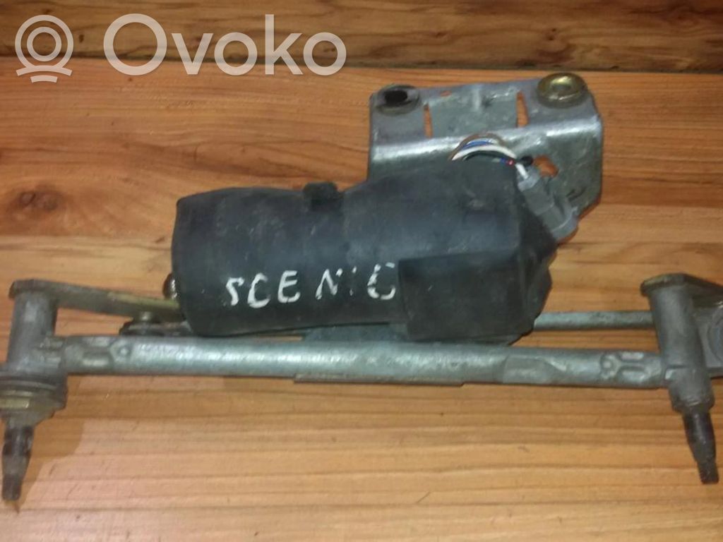 Renault Scenic I Front wiper linkage and motor 