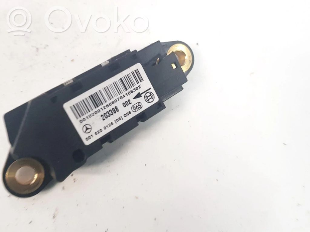 Mercedes-Benz CLS C219 Sensore d’urto/d'impatto apertura airbag