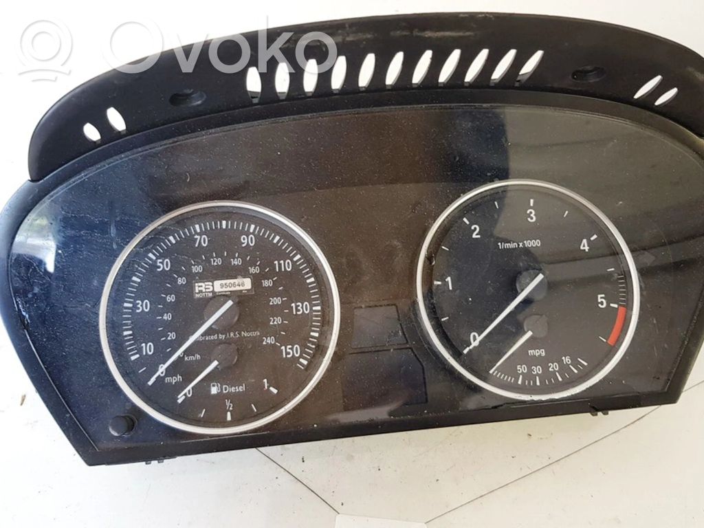 BMW 5 E60 E61 Speedometer (instrument cluster) 