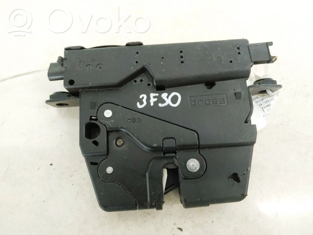 BMW 3 F30 F35 F31 Serrure de loquet coffre