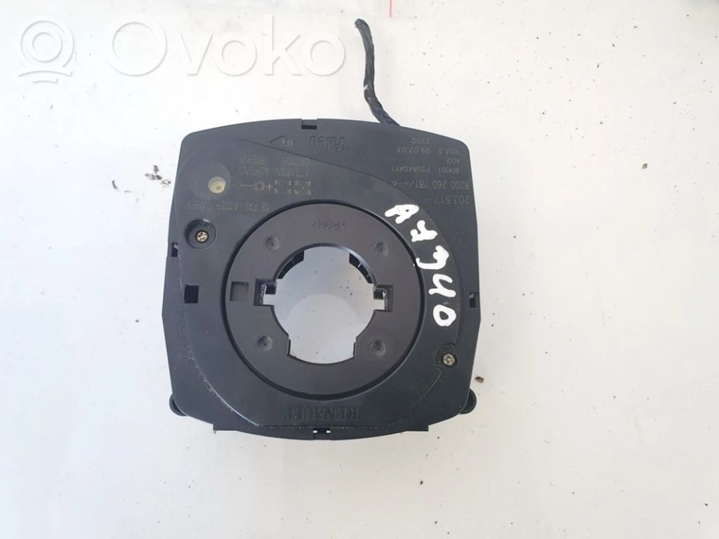 Renault Vel Satis Innesco anello di contatto dell’airbag (anello SRS) 