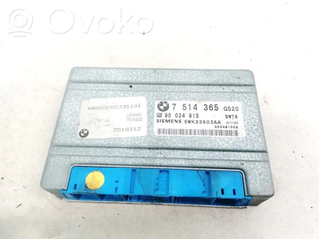 BMW 5 E39 Centralina/modulo scatola del cambio