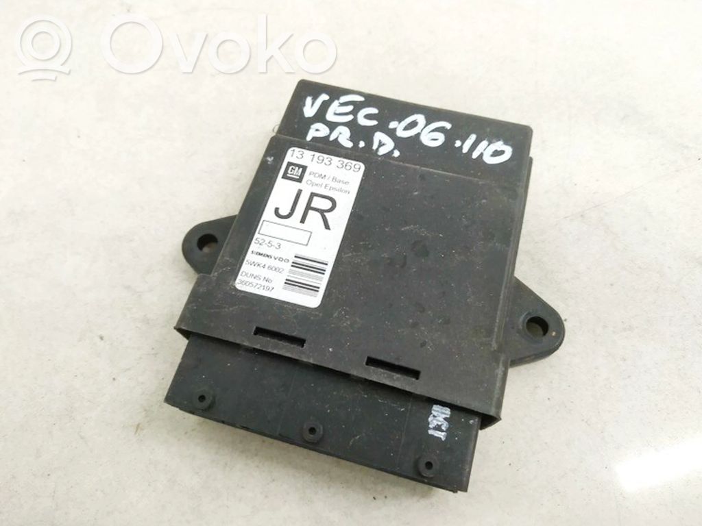 Opel Vectra C Módulo de confort/conveniencia 