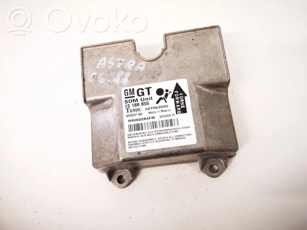 Opel Astra H Centralina/modulo airbag