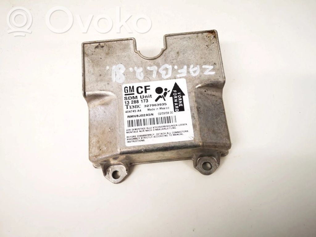 Centralina/modulo airbag   13288173,327963935,13288173,327963935