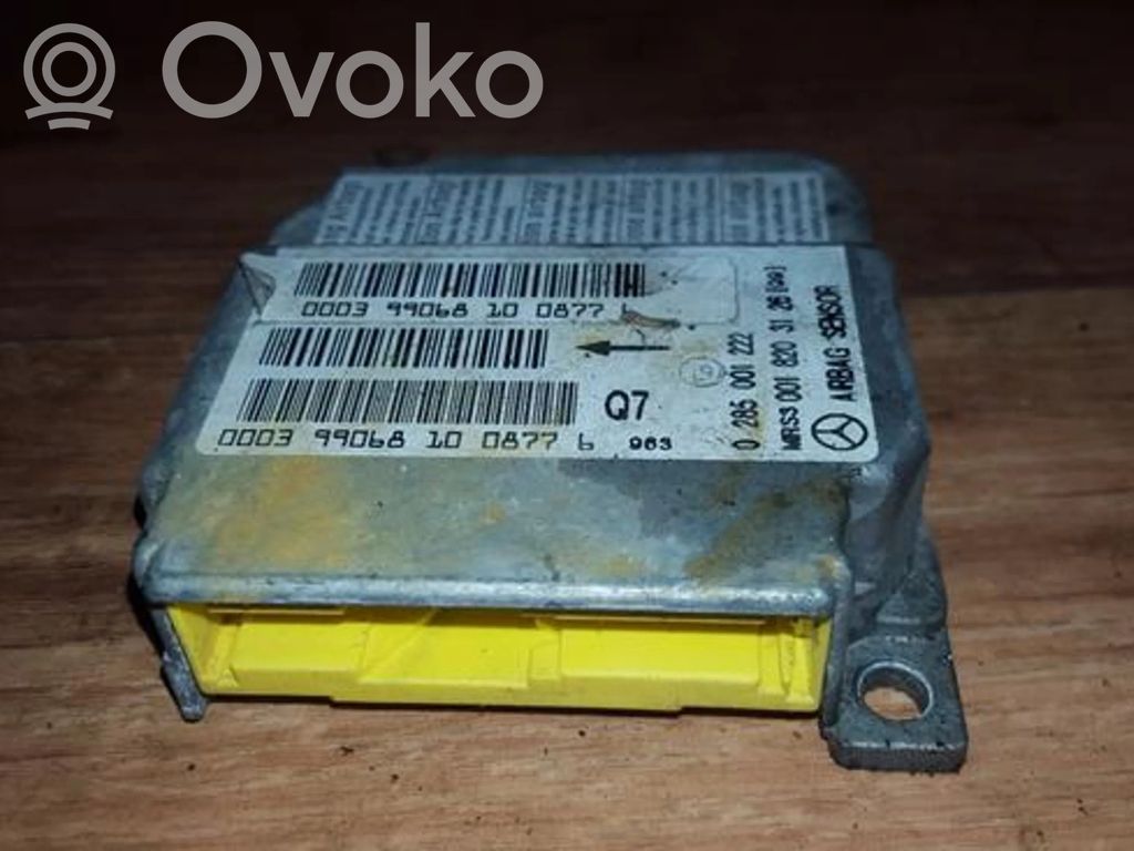 Mercedes-Benz A W168 Unitate/modul de comandă airbaguri 