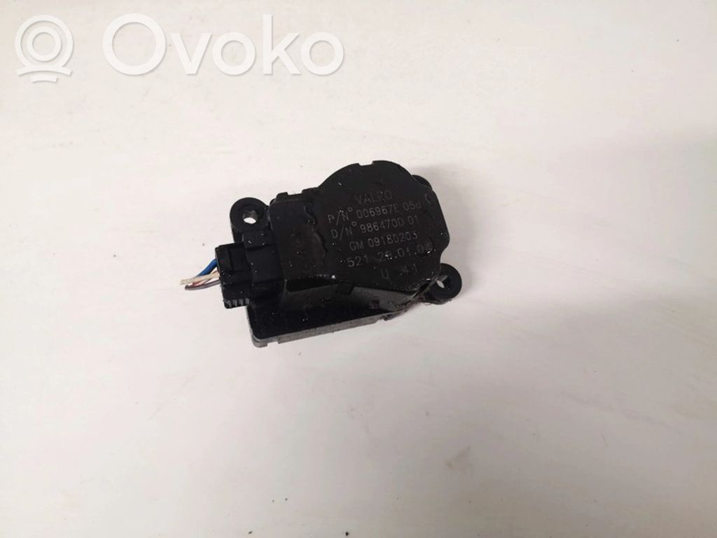 Opel Vectra C Motorino attuatore aria 