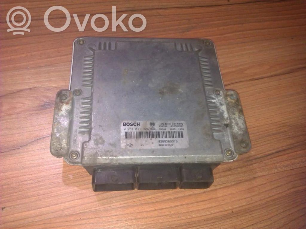 Unidad de control/módulo del motor   0281011324,0281011324